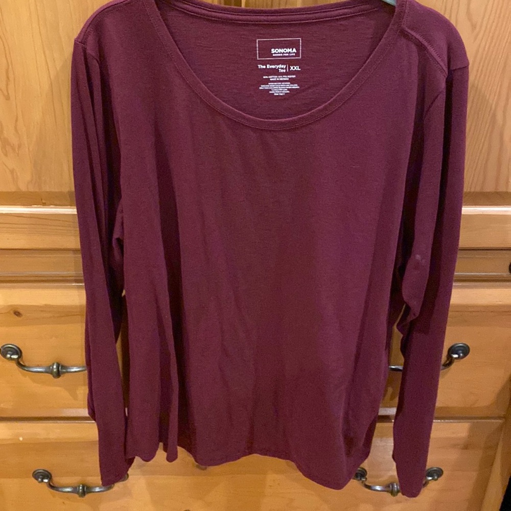 Sonoma basic long sleeve tee